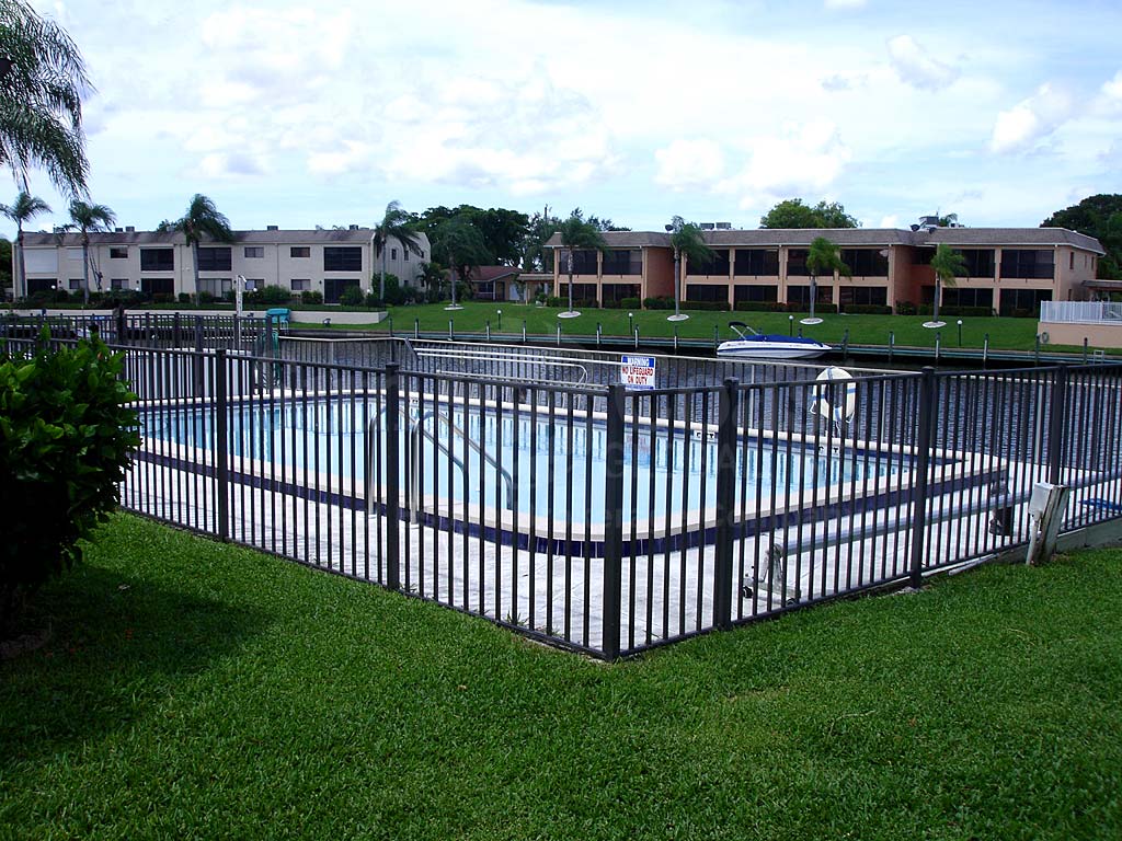 Cape Coral Villas Community Pool Safety Fence